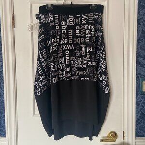 Joseph Ribkoff Skirt - Alphabet - Size 12